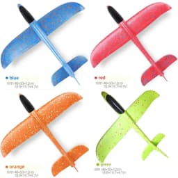 50CM Big Foam Plane Glider Hand Throw Airplane Light Inertial EPP Bubble Planes Outdoor Launch Toys for Children Boys Gift