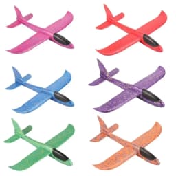 50CM Big Foam Plane Glider Hand Throw Airplane Light Inertial EPP Bubble Planes Outdoor Launch Toys for Children Boys Gift