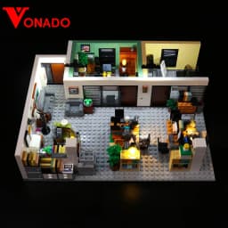 Vonado Building Blocks Light For 21336 The Office (NOT Include the Model) LED Lighting Accessories DIY Toys