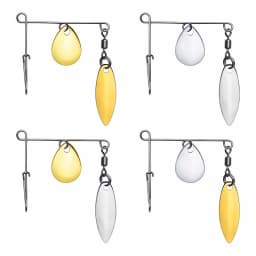 Bazooka Fishing Lure Spinners Spoon Bait Wobblers Jigging Head Casting Bass Pike Peche Tackle Metal Sequins Spinnerbait Winter