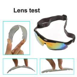 5 Lens Set Polarized Cycling Sun Glasses Outdoor Sports Bicycle Glasses Men Women Bike Sunglasses Goggles for Cycling Drive