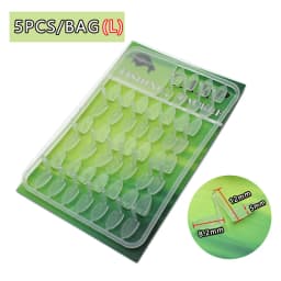 5pcs Carp Fishing Tackle Meat Pellet Stop Pop Up Boilies Hair Ronnie Rig Fishing Lure Carp Bait Carp Fishing Terminal Tackle