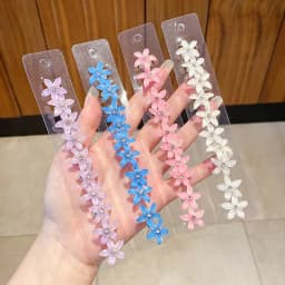 10pcs Korean mini floral Hair Claw children Elegant updo hair clips girls princess hair clips headwear kids Hair Accessories