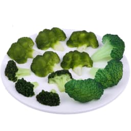 Simulation Vegetables Cauliflower Fake Broccoli Artificial Food Model Lifelike Mall Sample Decorative Props 4pc/lot