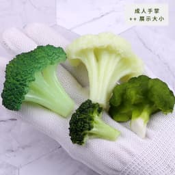 Simulation Vegetables Cauliflower Fake Broccoli Artificial Food Model Lifelike Mall Sample Decorative Props 4pc/lot