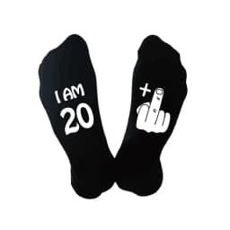 Funny Rude 18th 21st 30th 40th 50th 60th 70th 80th Happy Birthday Party Decoration Socks Sister Friend Wife Husband Mom Dad Gift