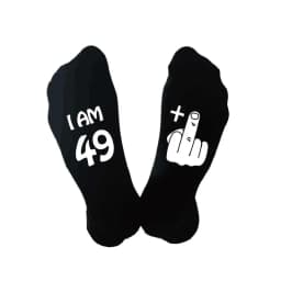 Funny Rude 18th 21st 30th 40th 50th 60th 70th 80th Happy Birthday Party Decoration Socks Sister Friend Wife Husband Mom Dad Gift