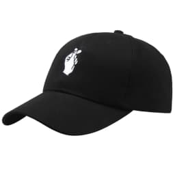 Fashion Cotton Hand Rose Love Gestures Finger Snapback Hats Baseball Caps for Men Women Adjustable Adult