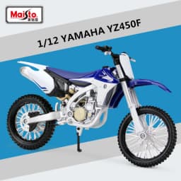 Maisto 1:12 YAMAHA YZ450F Alloy Race Motorcycle Model Simulation Diecast Cross-country Street Motorcycle Model Children Toy Gift