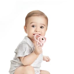 Silicone Teethers for Baby Flower Style Teething Rings Baby Accessories Toys for Newborn Baby 0 12 Month Rattle Toys for Babies