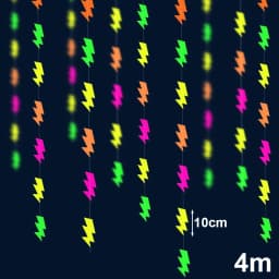 Neon Party Decoration Glow in The Dark Supplies Fluorescent Party Supply Birthday Wedding 80s Disco Hip Hop Party Decorations