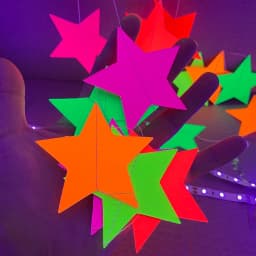 Neon Party Decoration Glow in The Dark Supplies Fluorescent Party Supply Birthday Wedding 80s Disco Hip Hop Party Decorations