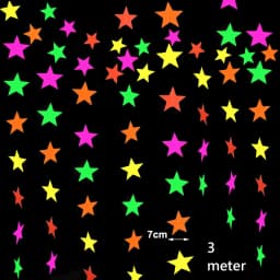 Neon Party Decoration Glow in The Dark Supplies Fluorescent Party Supply Birthday Wedding 80s Disco Hip Hop Party Decorations