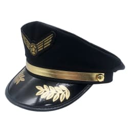 Fancy Military Party Hat Stage Show Cap for Adults Cosplay Performance Unisex Stage Show Accessory