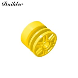 Little Builder 58090/55981 Wheel Tyre 30.4x14mm DIY Assembly MOC Compatible Toy Part Technological Automobile Building Blocks 1p