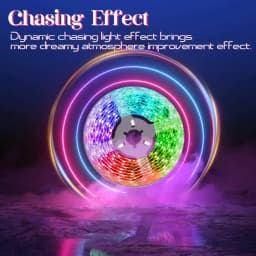 65.5ft/20m TUYA Dreamcolor LED Strip Lights 60LEDs/M RGBIC WS2811 Light Strip Flexible Tape Work with Alexa Google Assistant