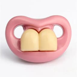 Mouth Baby Funny Dummy Pacifier Novelty Teeth Children Soother Feeding Tool Wedding Party Decoration Props Trick Toys