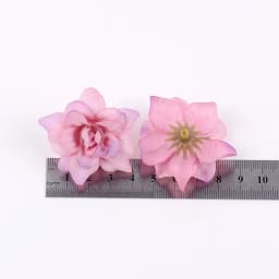 10Pcs 4.5cm Multicolor Daisy Flower Heads Mini Silk Artificial Flowers for Wreath Scrapbooking Home Wedding Decoration