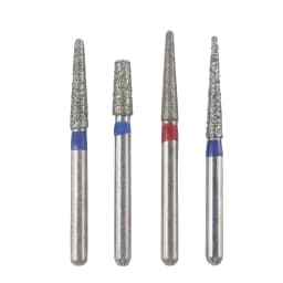 JINGT 1 Box Dental Diamond Burs Drill for High Speed Handpiece Dentist Burs FG Series Dia.1.6mm Dental Material