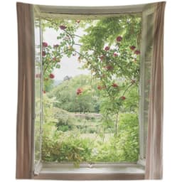 Tapestry Aesthetics Painting Window Poster Wall Hanging Bohemia Decoration Exclusive House for Teenagers
