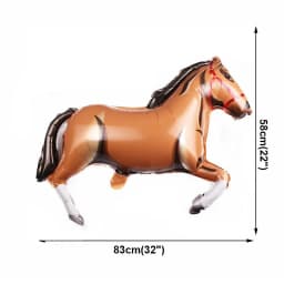 Horse Theme Party Supplies Horse Shape Cake Toppers Fence Horse Horse Racing Birthday Cowboys Cake Decorations Supplies