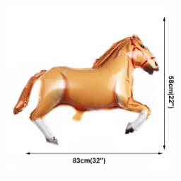 Horse Theme Party Supplies Horse Shape Cake Toppers Fence Horse Horse Racing Birthday Cowboys Cake Decorations Supplies