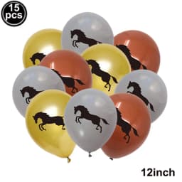 Horse Theme Party Supplies Horse Shape Cake Toppers Fence Horse Horse Racing Birthday Cowboys Cake Decorations Supplies