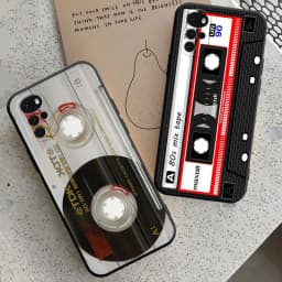 Cover Case for Motorola Moto G30 G200 G52 G72 G9 Power Lite G31 G32 G50 G51 G71 5G G22 G60 Shell Cassette Music