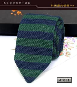 New Knit Ties Casual Skinny Necktie For Party Boys Girls Knitted Striped Neck Tie Wedding Necktie For Groom Neck Wear For Men