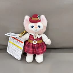 Disney Stellalou Duff Anime Figure Plush Keychain and Bag Pandent Stuffed Animals Rabbit and Bear Peluche Bag Decorations