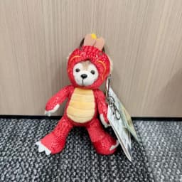 Disney Stellalou Duff Anime Figure Plush Keychain and Bag Pandent Stuffed Animals Rabbit and Bear Peluche Bag Decorations