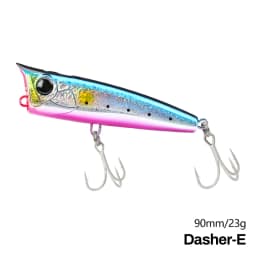 TSURINOYA 90F Topwater Popper Fishing Lure 90mm 23g DASHER Surface Floating Hard Bait For Saltwater Power Fishing SW Game Model