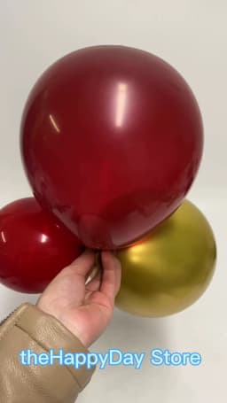Burgundy Wine Red Balloons Garland Kit Red Gold Balloon Arch Christmas Balloons Garland Christmas Decor Valentine's Day Decor