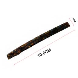 Korean version of the refreshing fruit green pearl white word clip spring hair clip ponytail clip short hair half hair thin clip