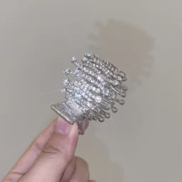 Korean Pearl Crystal Hair Claws Clips Women Geometric Hair Claw Girls Clamps Hair Crab Headband Hairpin Fashion Hair Accessories