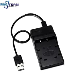 NP-FM50 Battery USB Charger for Sony Cyber-shot Mavica MVC-CD Hi8 CCD-TRV DVD Handycam & MiniDV DCR-HC DCR-PC DCR-TRV