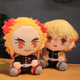 Demon Slayer Blade Anime Plush Stuffed Toys Cute Dolls Ghost Slayer Cartoon Characters Tanjirou Nezuko Inosuke Children's Gifts
