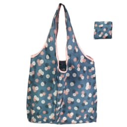 Fashion Printing Foldable Eco-Friendly Shopping Bag Tote Folding Pouch Handbags Convenient Large-capacity for Travel Grocery Bag