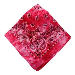 Tie Dye Bandana Cotton Paisley Bandanas Headbands Cowboy Handkerchiefs for Men and Women Colorful Hip-Hop Cycling Outdoor