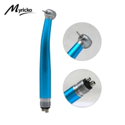 Dental Colorful High Speed Rotation Handpiece Ceramic Bearing Turbine 2/4 Holes Single Water Spray Destist Tips Dentistry Tools