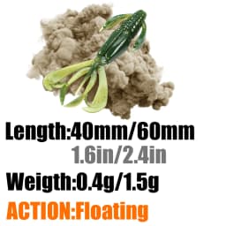 B&U Floating Worm Craws Shrimp Soft Bait Smell With Salt Silicone Artificial Lures Jig Wobblers Bass Carp Pesca Fishing Tackle