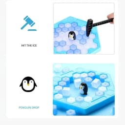 Children Save Penguin Ice Breaker Trap Toys Interesting Parent-child Table Games Children Adult Toys Decompression