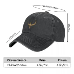 Washed Men's Baseball Cap Quake Bronze Trucker Snapback Caps Dad Hat Meme Golf Hats