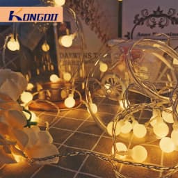 USB/Battery Power LED Ball Garland String Fairy Lights Waterproof Outdoor Lamps Birthday Holiday Christmas Wedding Party Decor