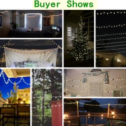 USB/Battery Power LED Ball Garland String Fairy Lights Waterproof Outdoor Lamps Birthday Holiday Christmas Wedding Party Decor
