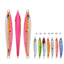 JIGGINGPRO 40g 60g 80g 100g Casting Metal Jigs Saltwater Fishing Lure Hard Bait Sea Fishing Artificial Bait Jigging Lure