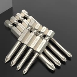 50/75/100/150mm Phillips Electric Screwdriver Bit PH0/1/2 Magnetic Screw Driver Bit S2 Alloy Steel High Hardness Batch Head Bit