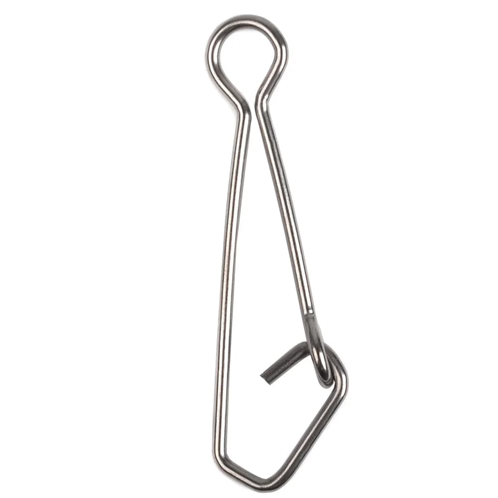50pcs Quick Change Fishing Speed Clip Fastlock Snap Connector Saltwater Stainless Steel Fast Link for Swivel Hook Lure