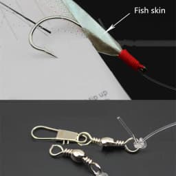 Sabiki Soft Fishing Lure Hooks Tackle Saltwater Artificial 5 / 6 Hooks Fishing Lures Sea Boat Beach Pier Lure String Hook