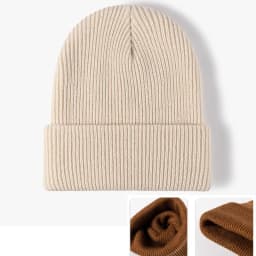 New Korean Wool Acrylic Knitted Caps Women Men Skullcap Autumn Winter Elastic Skullies Beanies Hat Wholesale